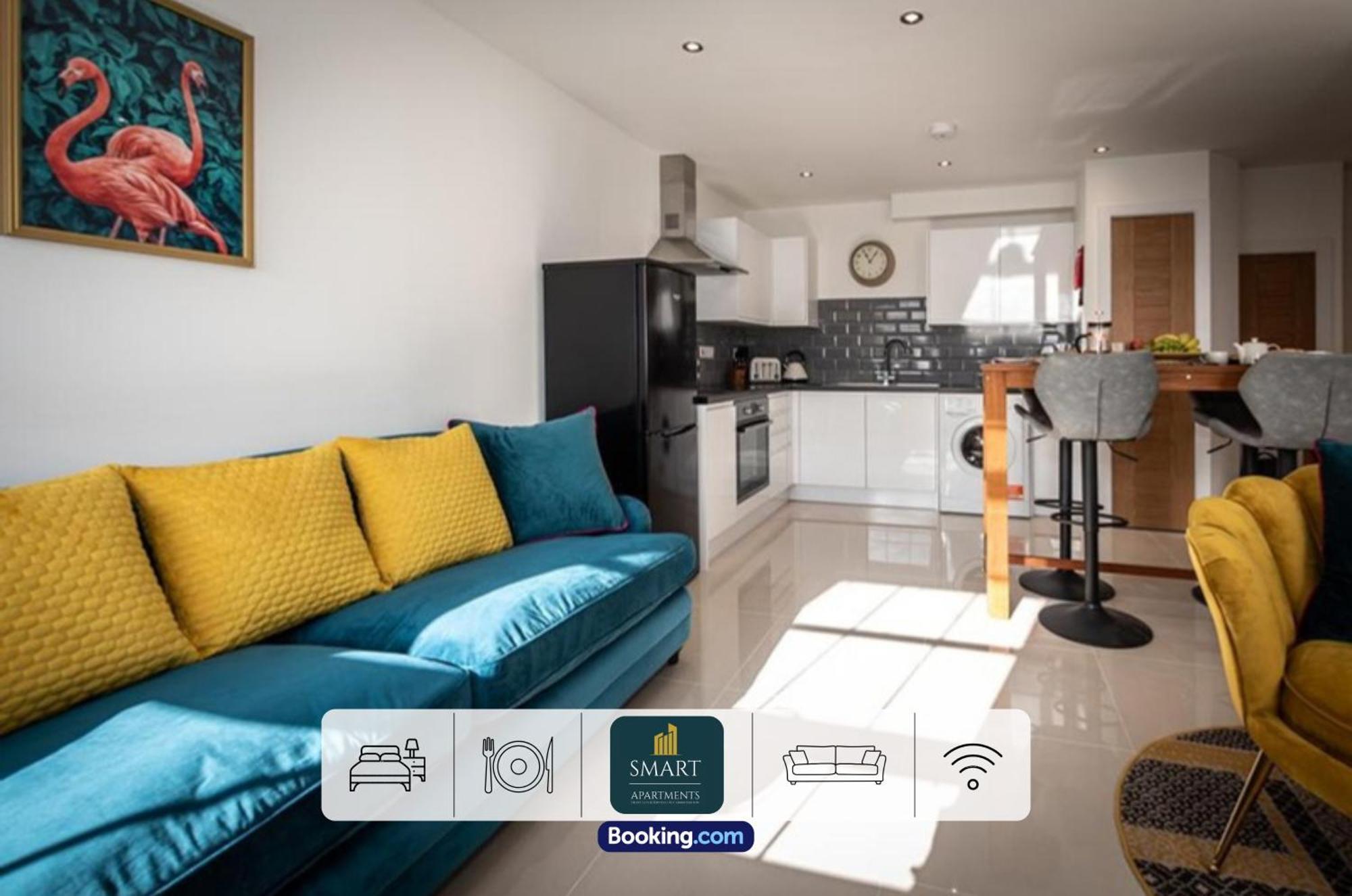 Relaxing Atlantic Mansions By Smart Apartments Short Lets & Serviced Accommodation Apartment Southampton With Free Wifi Buitenkant foto
